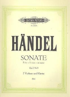 Trio Sonata in E Op. 2 No. 9 