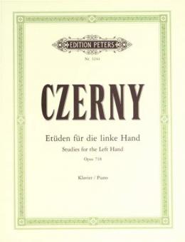 24 Studies for the Left Hand Op. 718 