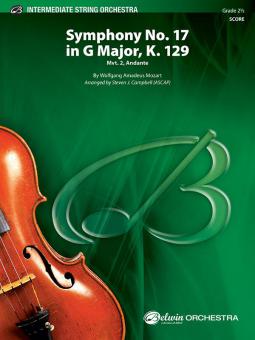 Symphony No. 17 in G Major, K. 129 Standard