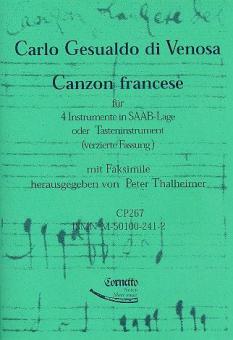 Canzon francese 