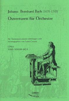 Ouverturen für Orchester 