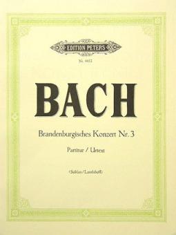 Brandenburg Concerto No. 3 G Major BWV 1048 