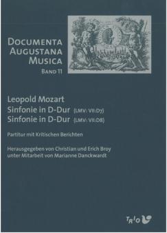 Sinfonien D7, D8 (LMV: VII:D7 - LMV: VII:D8) 