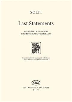 Last Statements 