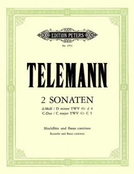2 Sonatas in D minor and C 