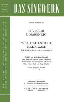 2 Madrigals for 4 Voices 
