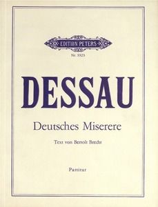 Deutsches Miserere (B. Brecht) 
