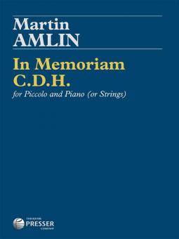 In Memoriam C.D.H. 