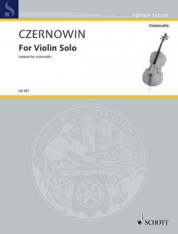 For Violin Solo Standard