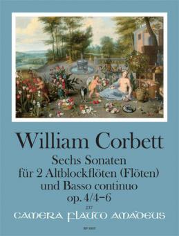6 sonatas op. 4 Vol. II: Sonatas 4 - 6 