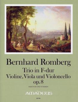 Trio in F major for op. 8 