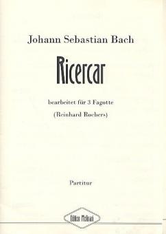 Ricercar aus dem 'Musikalischen Opfer' 