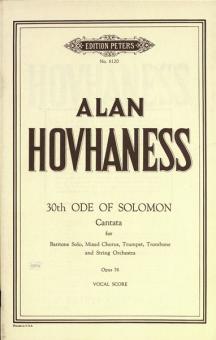 Thirtieth Ode of Solomon Op. 76 