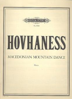 Macedonian Mountain Dance Op. 144 