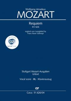 Requiem K. 626 - Vocal Score XL 
