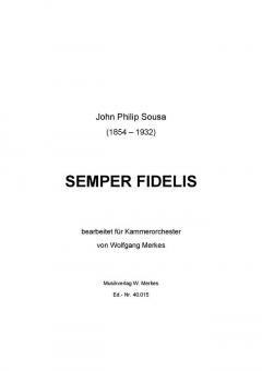 Marsch 'Semper Fidelis' 