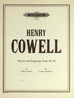 Hymn and Fuguing Tune No. 16 