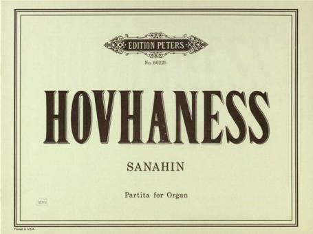 Sanahin Op. 69 