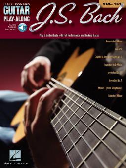 Guitar Play-Along Vol. 151: J.S. Bach 