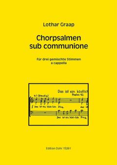 Chorpsalmen sub communione 
