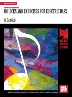 101 Licks & Exercises for Electric Bass 