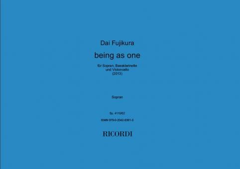 being as one 
