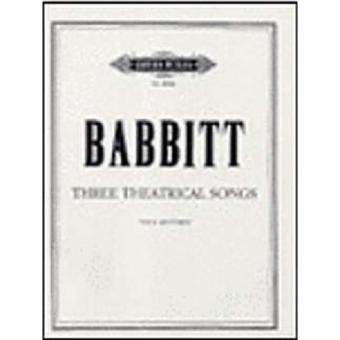 3 Theatrical Songs 