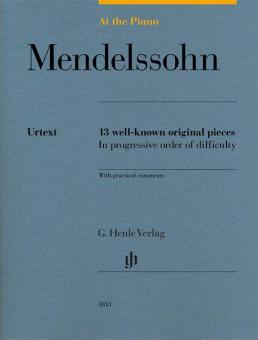 At The Piano - Mendelssohn 