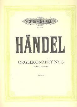 Organ Concerto No. 13 in F 