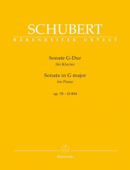 Sonata G major op. 78 - D 894 Standard