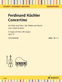 Concertino D major Op. 12 Standard
