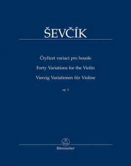 40 Variations for the Violin op. 3 