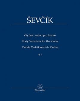 40 Variations for the Violin op. 3 Standard