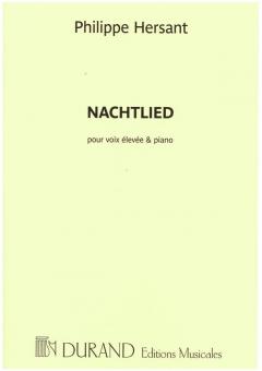Nachtlied, sur un poeme de Georg Trakl 