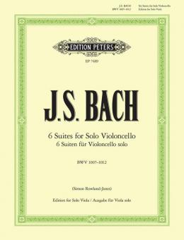 6 Cello Suites BWV 1007-1012 by Johann Sebastian Bach » Sheet