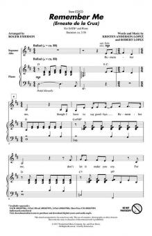 Remember Me (from Coco) Standard