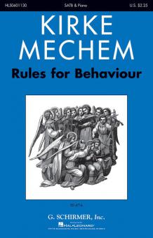 Rules For Behaviour, 1787 Standard