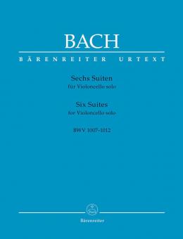 6 Suites BWV 1007-1012 - Paperback Standard
