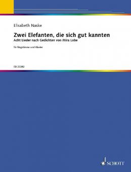 2 Elefanten, die sich gut kannten Standard