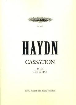 Cassation in D Hob.IV/D2 