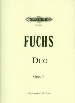 Duo for Clarinet and Horn Op. 5 