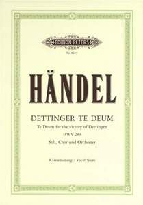 Dettingen Te Deum HWV 283 