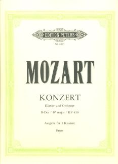 Piano Concerto No. 15 in B flat K450 