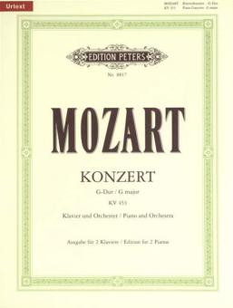 Piano Concerto No. 17 in G K453 