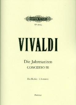 Concerto in F major Op. 8 No. 3 'Autumn' 