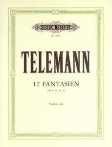 12 Fantasias for Violin without Bass 