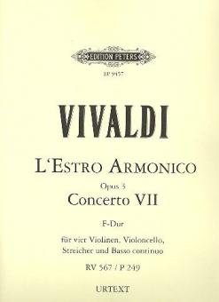 Concerto No. 7 in F RV567 