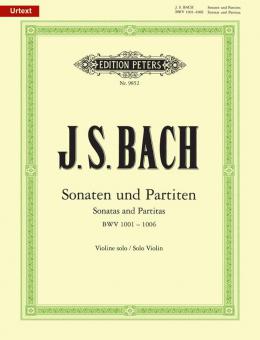The 6 Solo Sonatas and Partitas BWV 1001-1006 