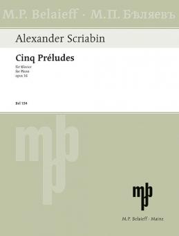 Five Preludes Op. 16 Standard