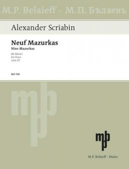 Nine Mazurkas Op. 25 Standard